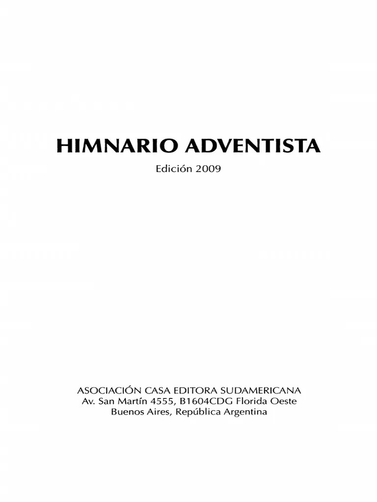 Nuevo Himnario Adventista Con Partituras | PDF