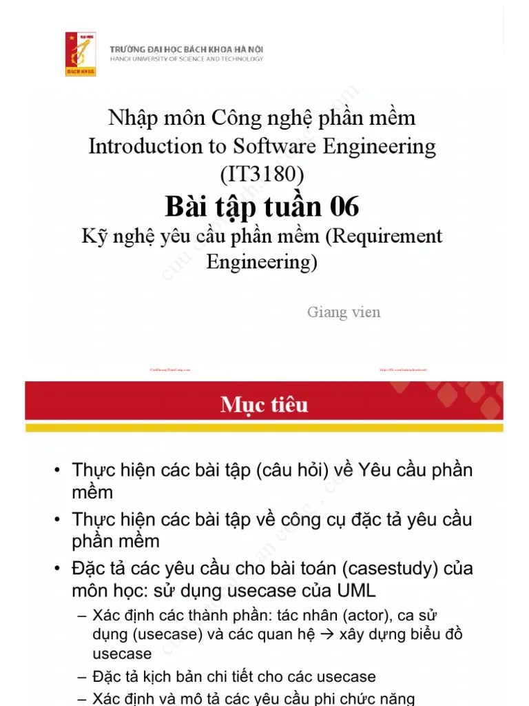 Nhap-Mon-Cong-Nghe-Phan-Mem - Nguyen-Nhat-Hai - Slide-Bai-Tap-Tuan-06 - (Cuuduongthancong - Com ...