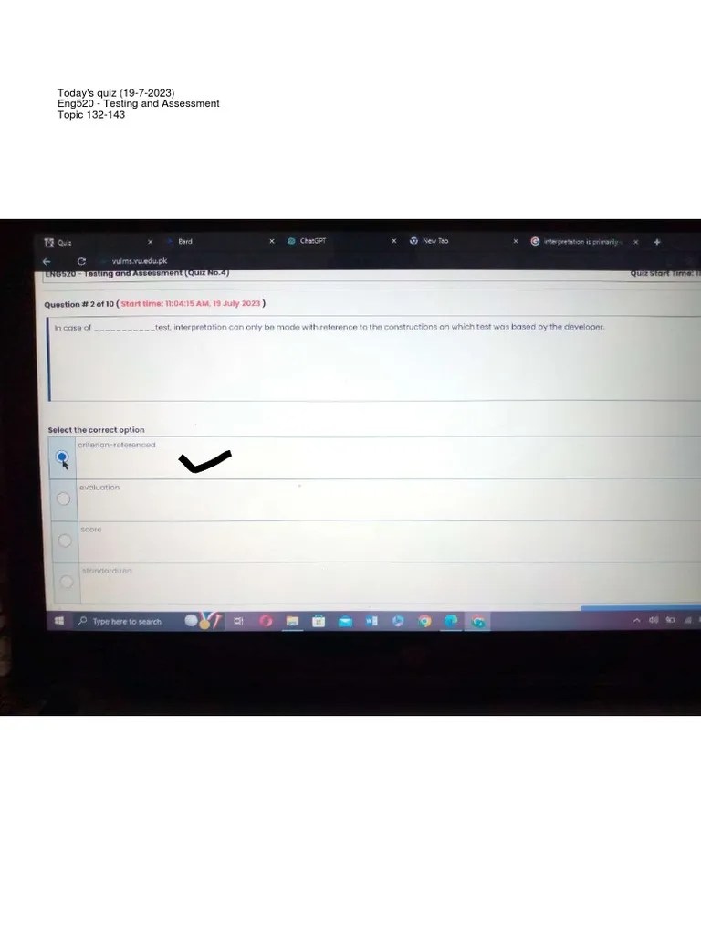 Eng520 Quiz#4 Fall2023f File Prepared By Leo ? | PDF