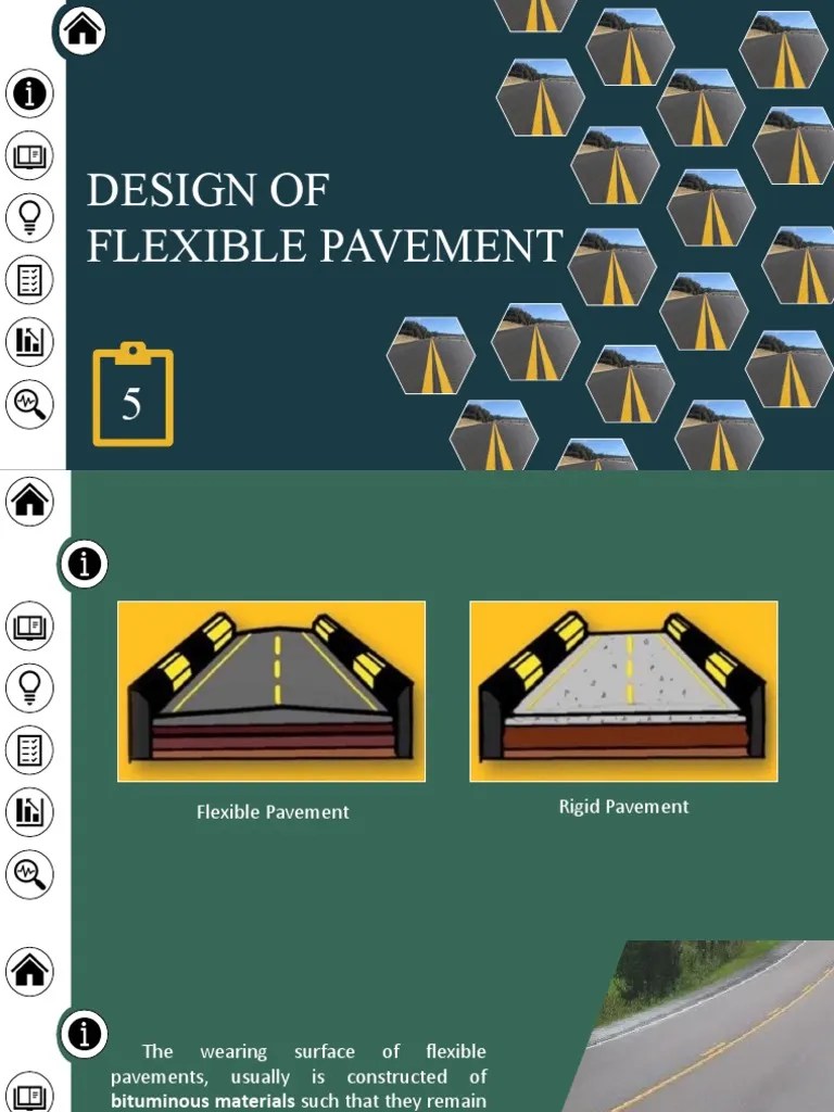 Design Of Flexible Pavement | PDF