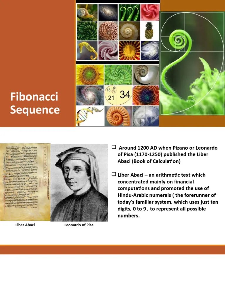 Lesson 1.2 Fibonacci Sequence | PDF