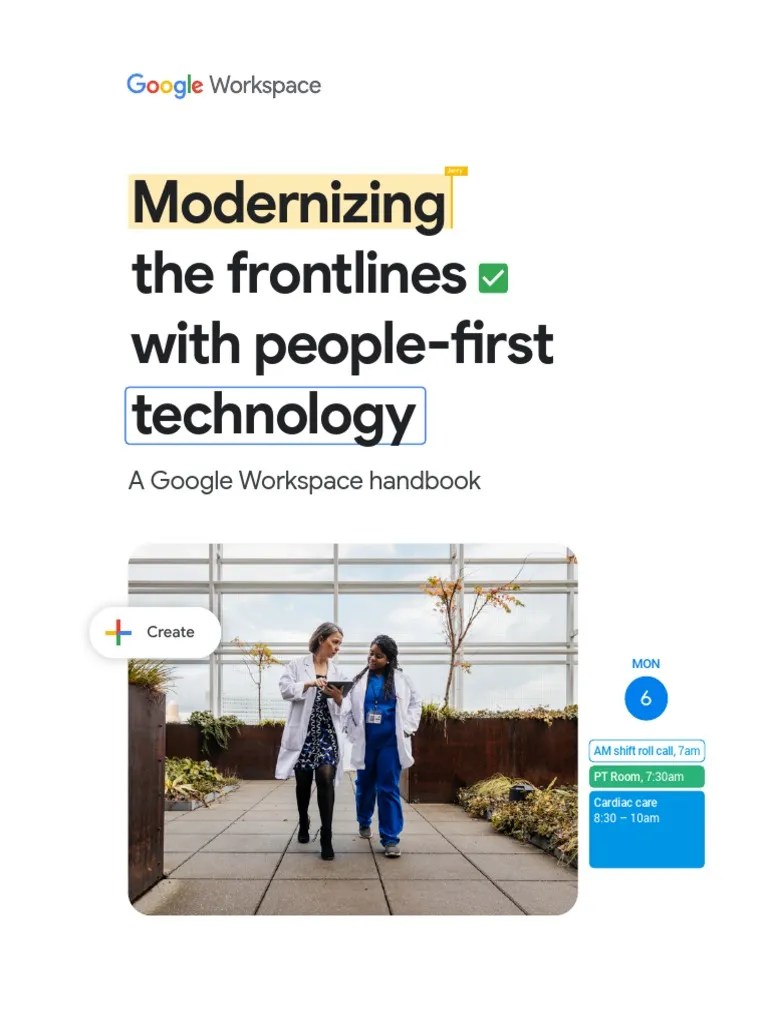 Modernizing The Frontlines With People First Technology | PDF | Computing