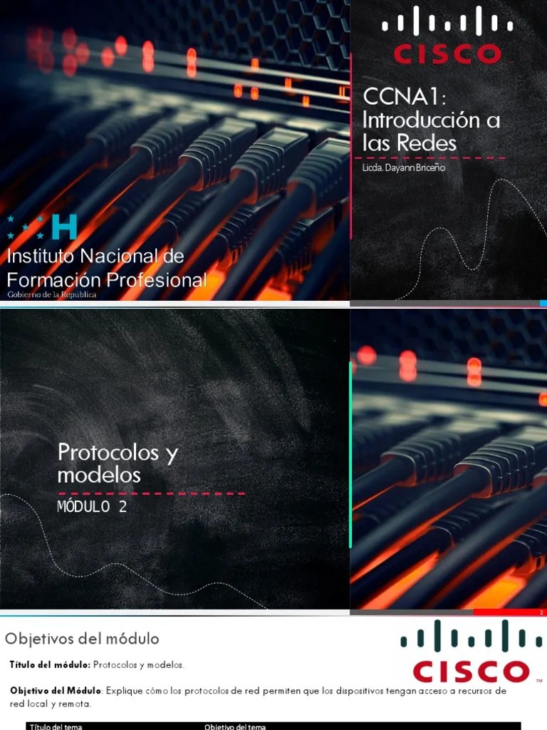CCNA1-M3 Protocolos Y Modelos | PDF