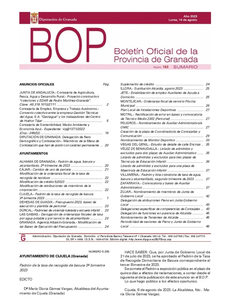 Boletin 20230814 | PDF