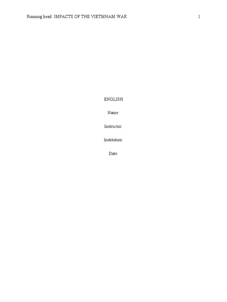 Vietnam War | PDF | Vietnam | Veteran