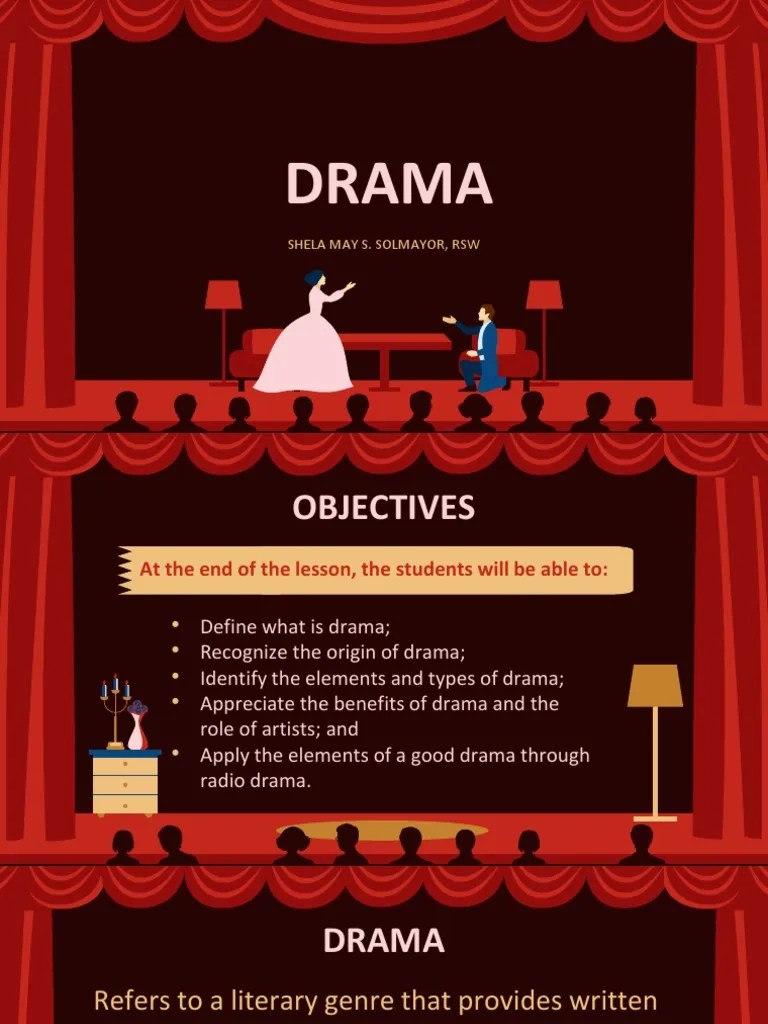 Drama (M) | PDF | Plot (Narrative) | Play (Theatre)