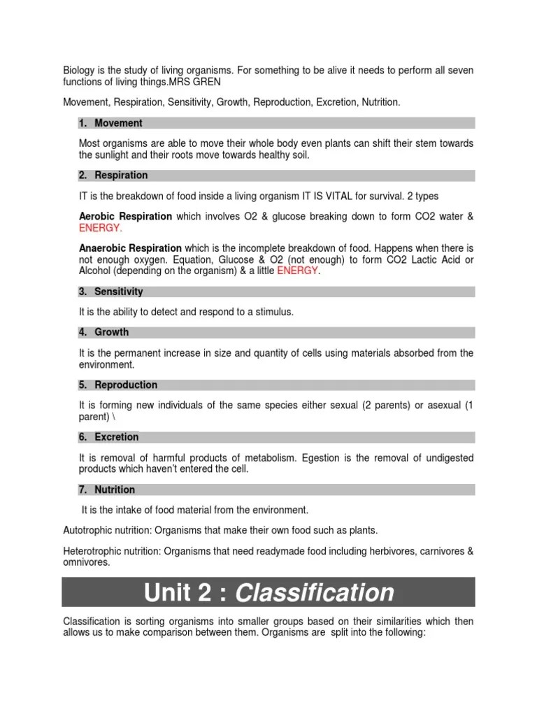 Igcse Biology Notes | PDF | Atrium (Heart) | Ventricle (Heart)