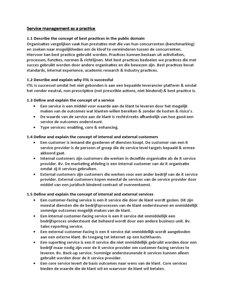 ITIL Foundation | PDF