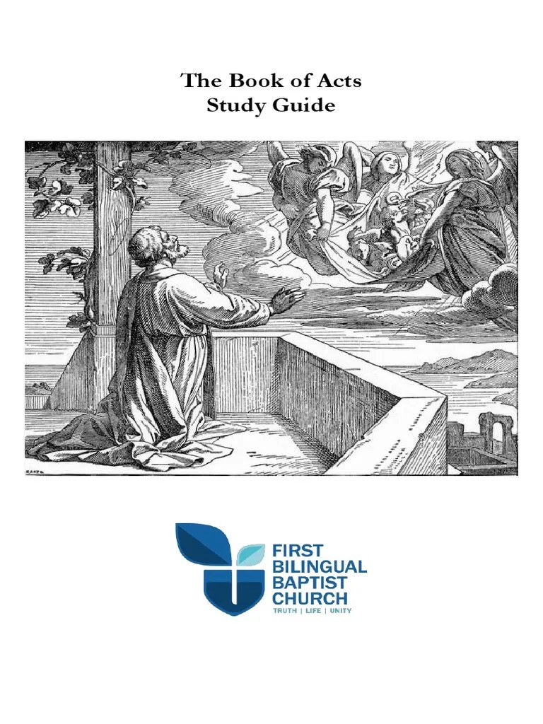 The Book Of Acts Study Guide Update | PDF | Paul The Apostle | Acts Of ...