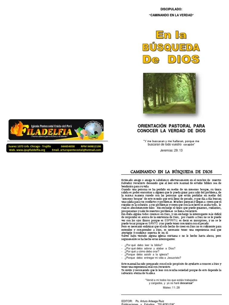 En Busca De Dios Pdf Orador Del Se Or Oraci N - Desktop Ocean Photos for Desktop