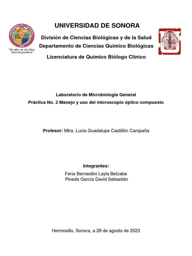 Práctica 2-Equipo 7 | PDF | Microscopio | Microorganismo