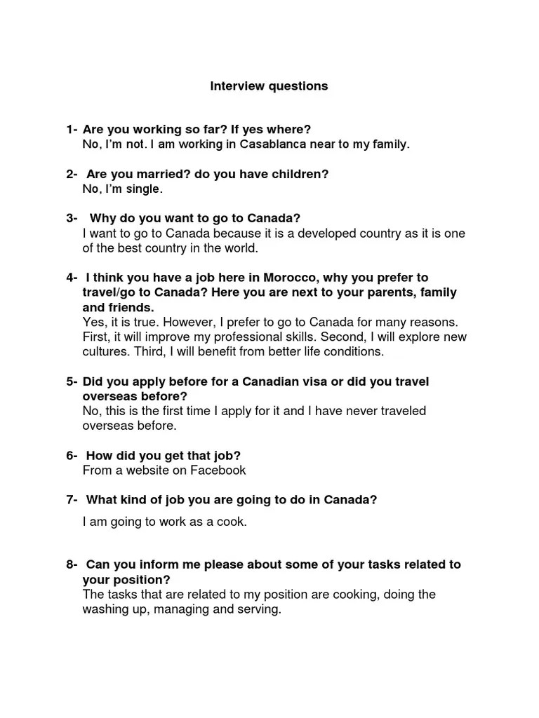 Interview Questions With Answers | PDF