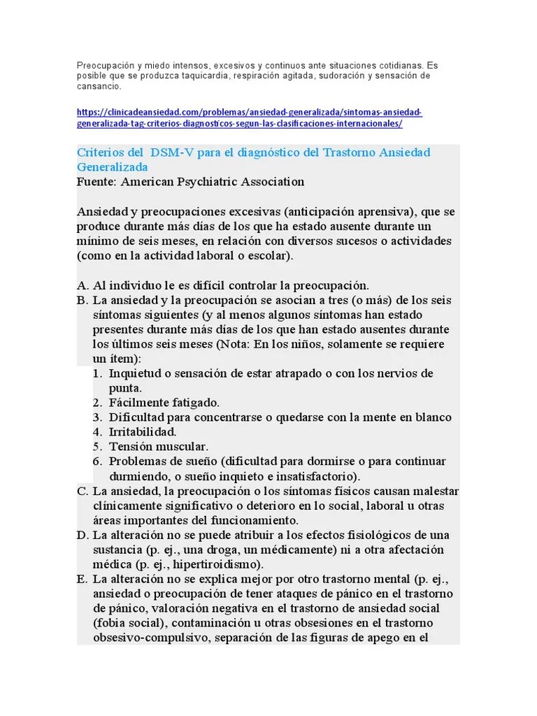 Ansiedad | PDF | Ansiedad | Trastorno De Ansiedad