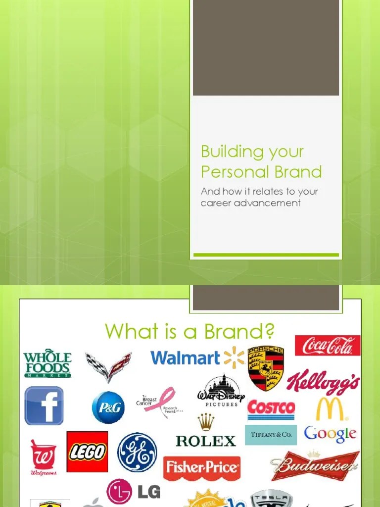 Building Your Personal Brand | PDF | Brand | Attitude (Psychology)
