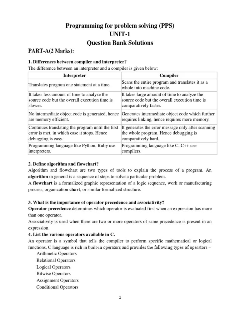 Faculty Notes PPS | PDF | Pointer (Computer Programming) | Data Type