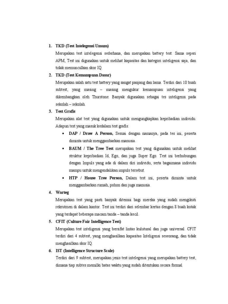 Jenis - Jenis Psikologi | PDF