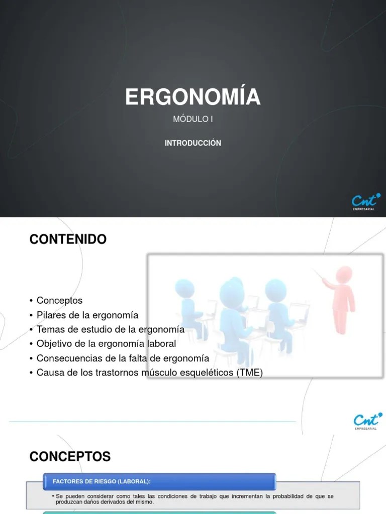 Ergonomia I | PDF | Factores Humanos Y Ergonomía