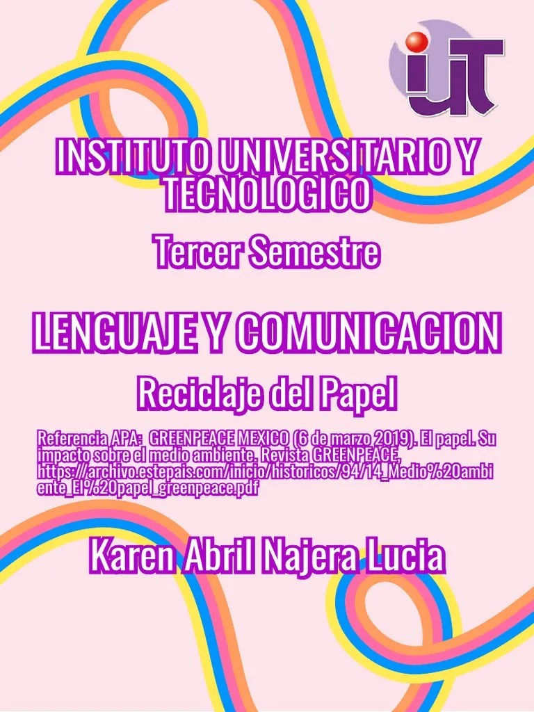 Impacto Ambiental Del Papel | PDF | Papel | Residuos