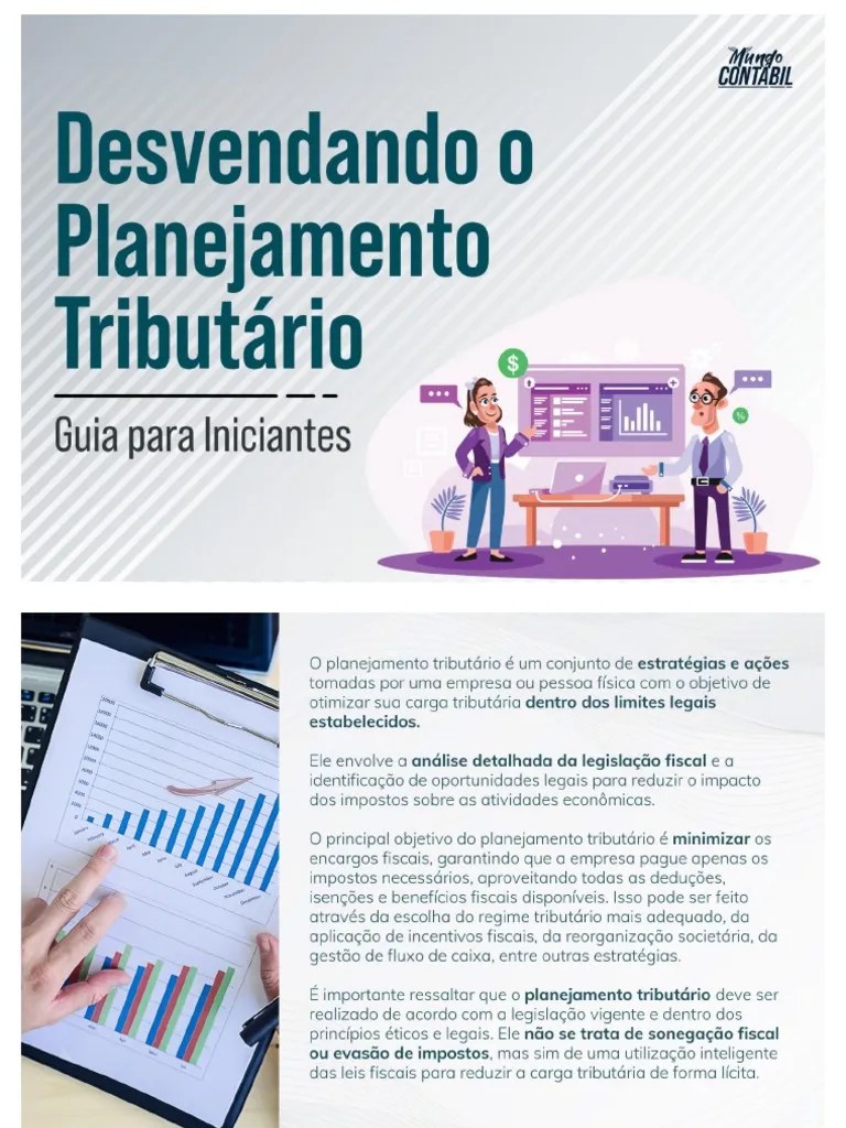Desvendando O Planejamento Tributário - Guia Para Iniciantes | PDF