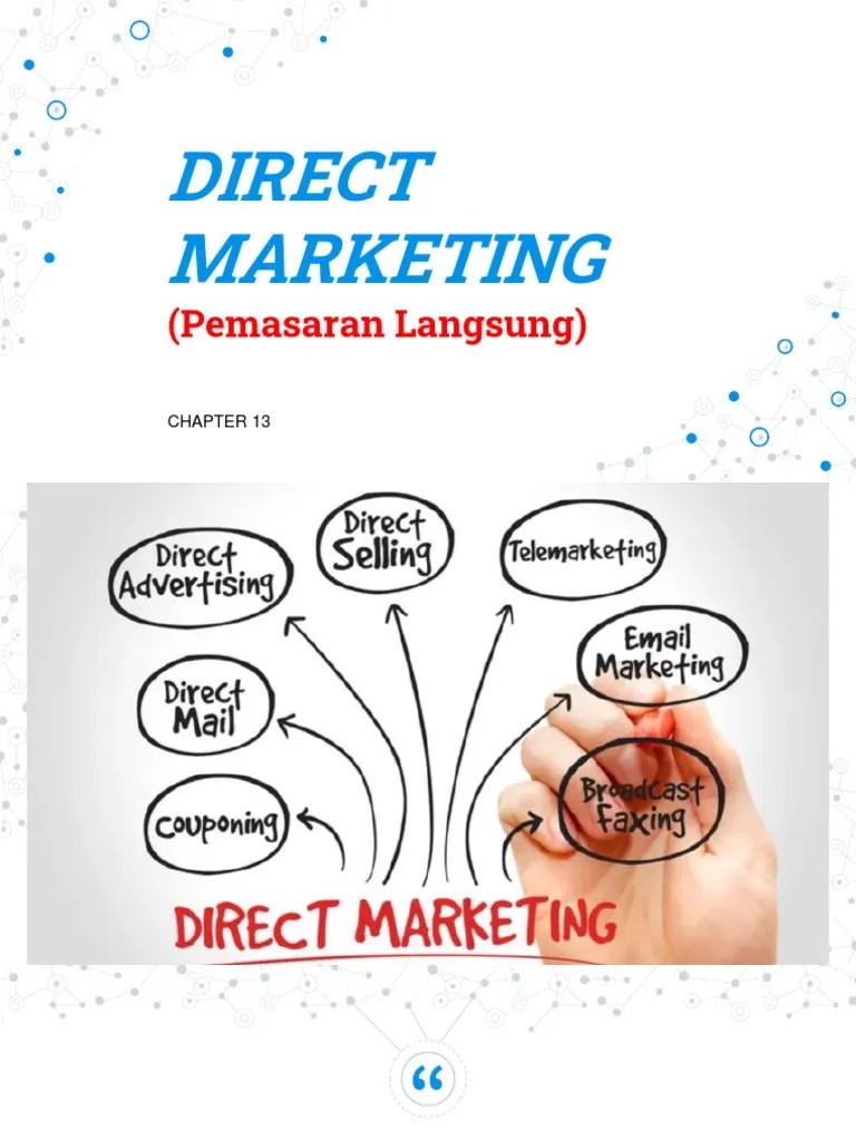 Pemasaran Langsung (Direct Marketing) | PDF