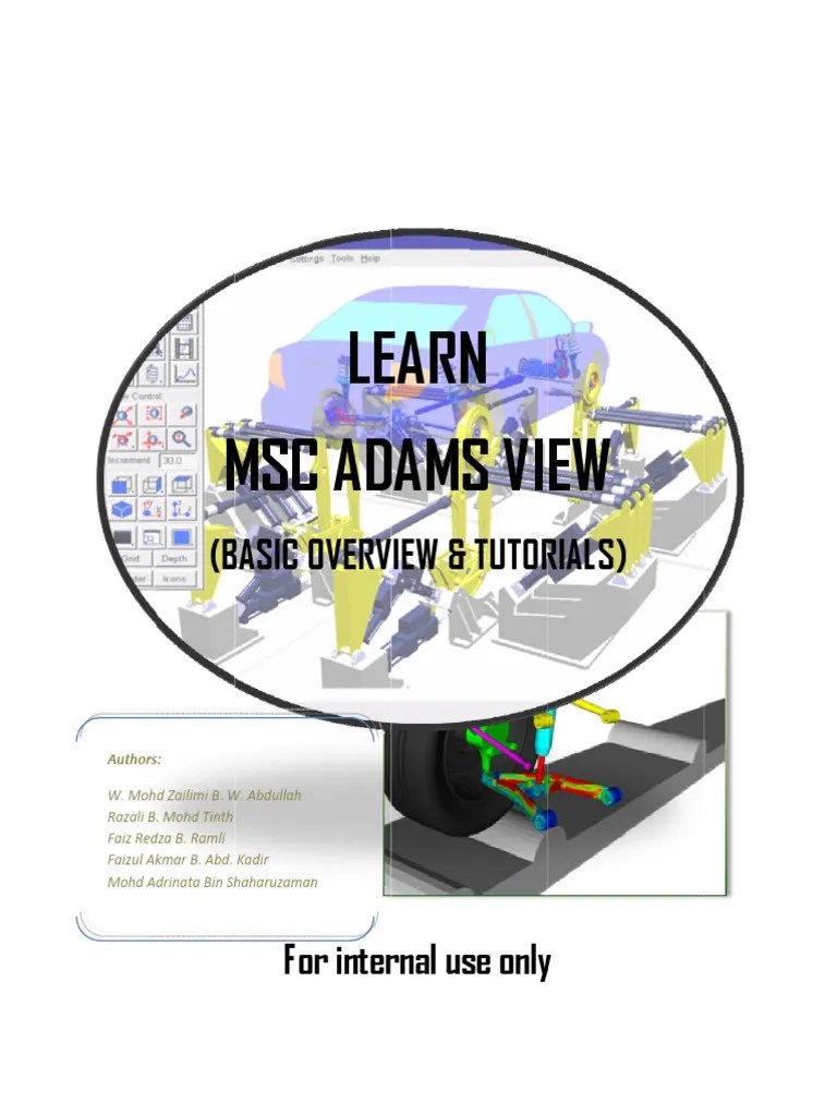 LEARN MSC ADAMS V1 | PDF | Force | Angle