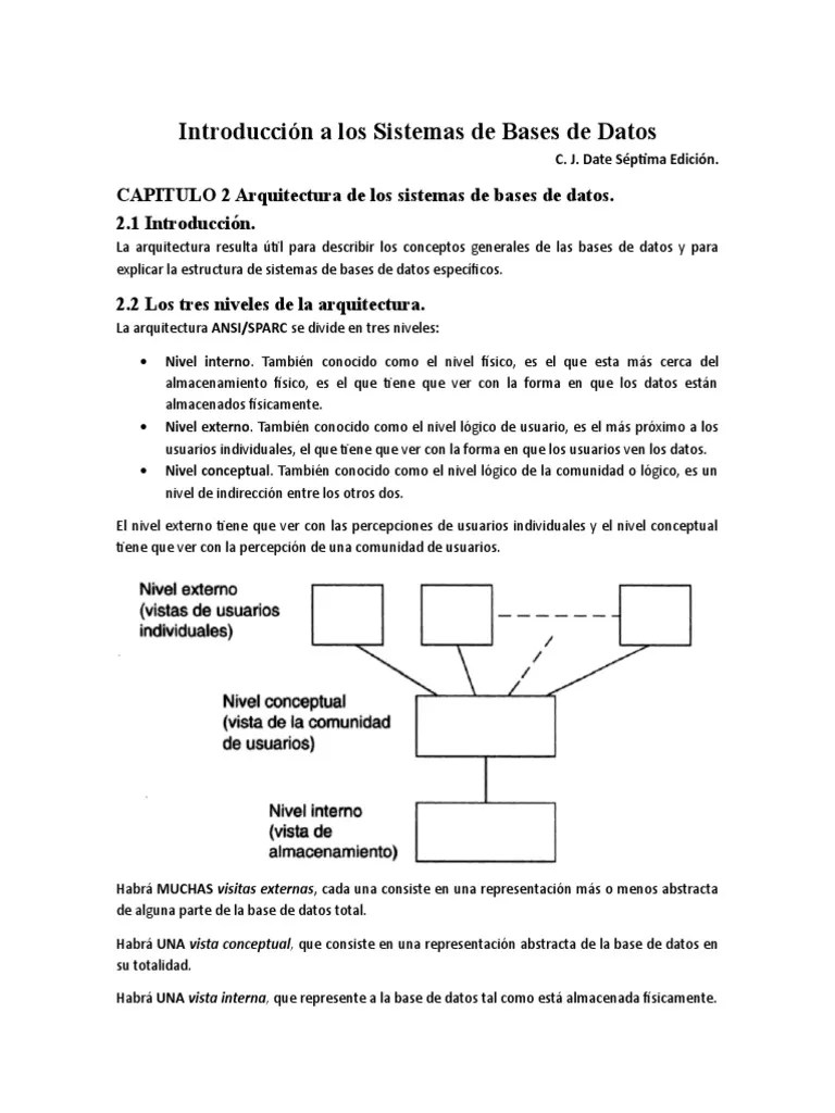 Introducción A Los Sistemas De Bases De Datosq | PDF | Bases De Datos | Lenguaje De Programación