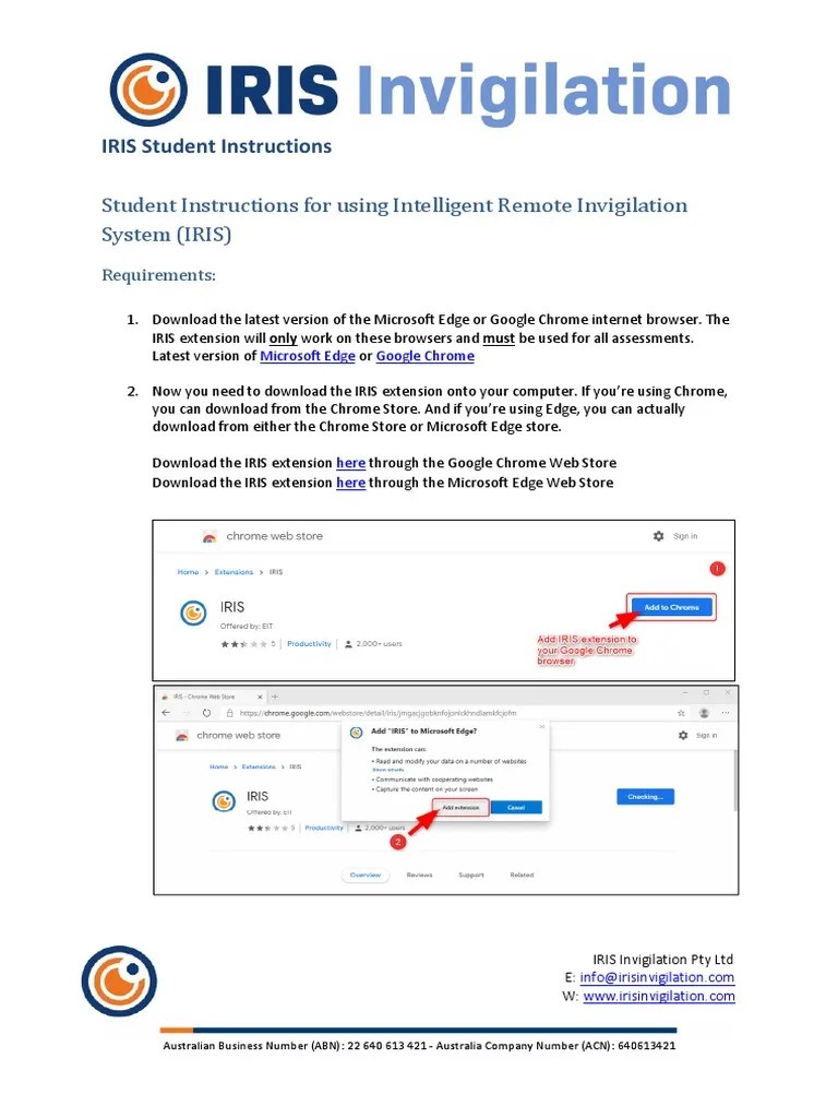 IRIS - Student Instructions | PDF | Software | Computing