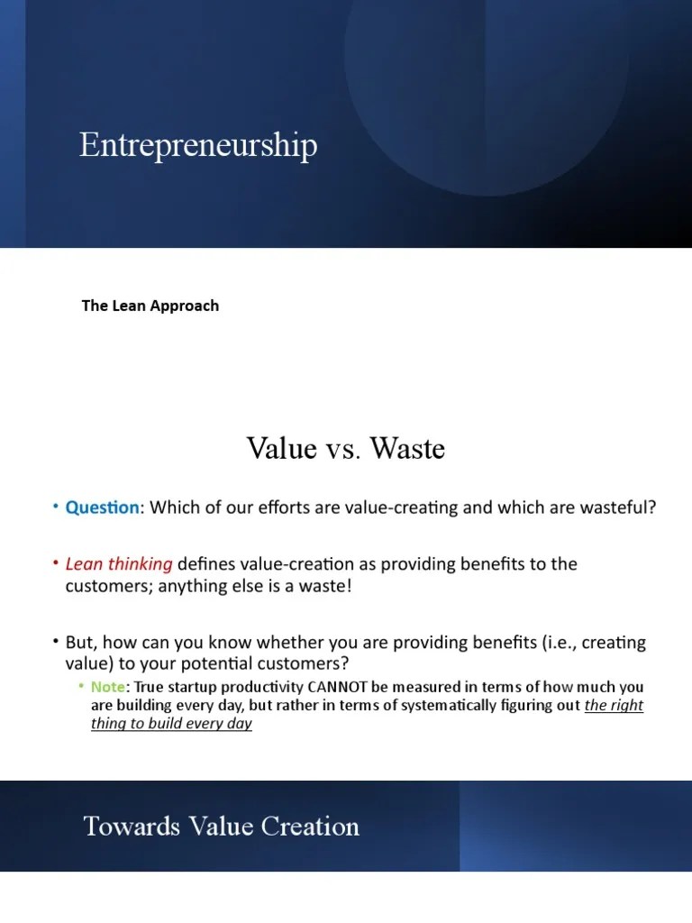 Lean Startup-I | PDF | Lean Startup | Startup Company