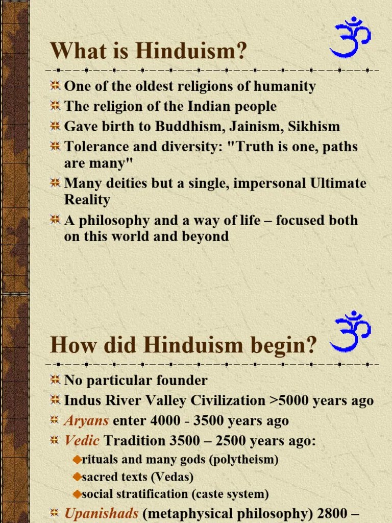 Intro To Hinduism Final | PDF | Devi | Hindu Deities