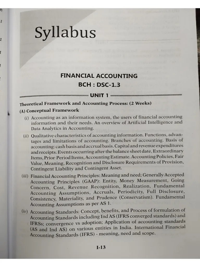 Financial Accounting 1 | PDF