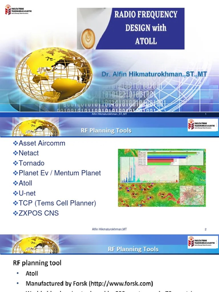 RF Planner Using Software Planning - Siskom 5G | PDF | Mimo | Cellular ...
