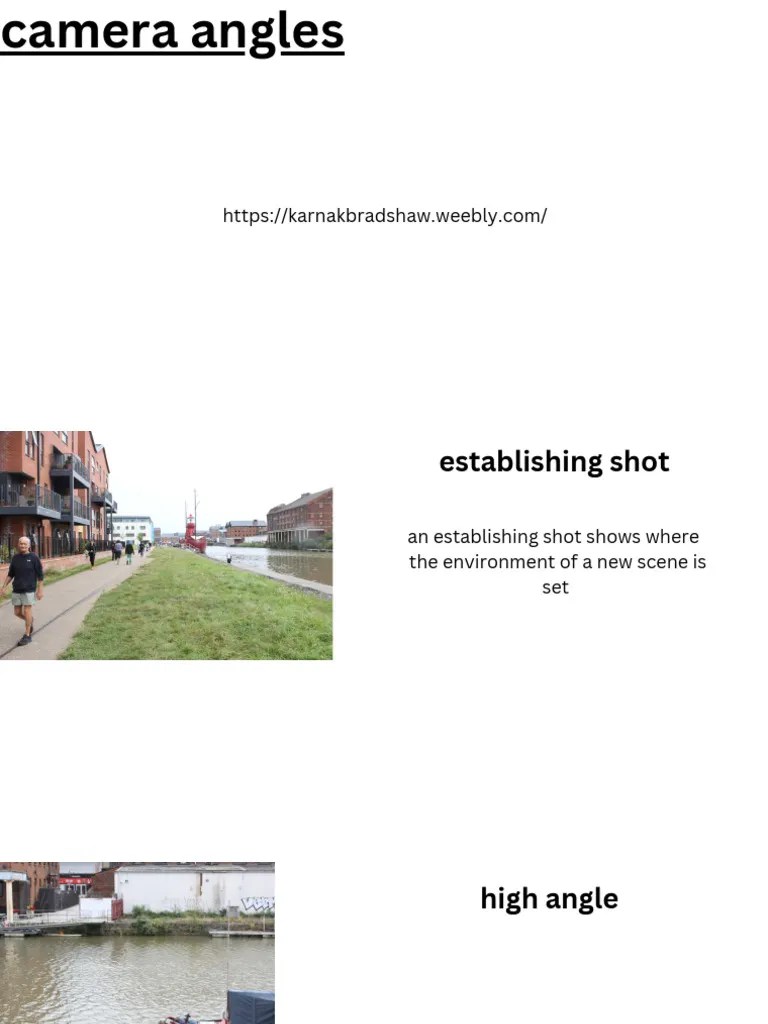 Camera Angles-2 | PDF