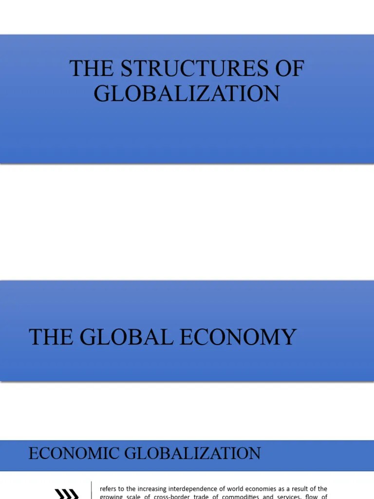 The Structures Of Globalization | PDF | Monetary Policy | Euro