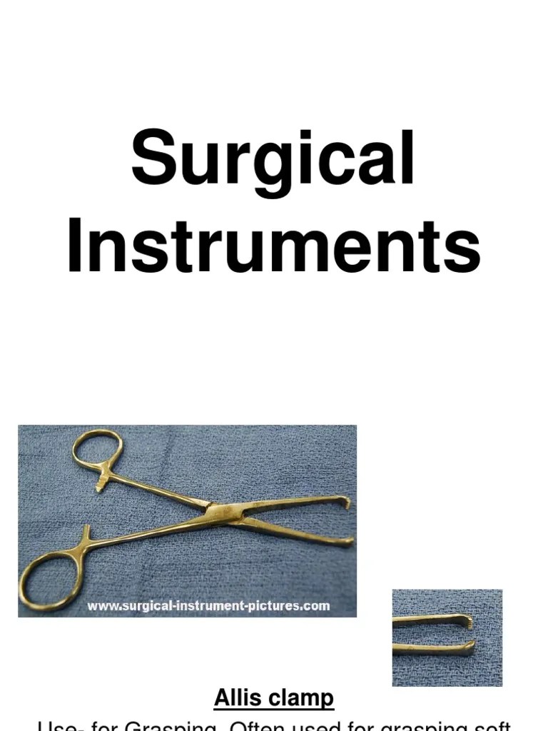 Surgical Instruments | PDF | Surgical Suture | Surgery