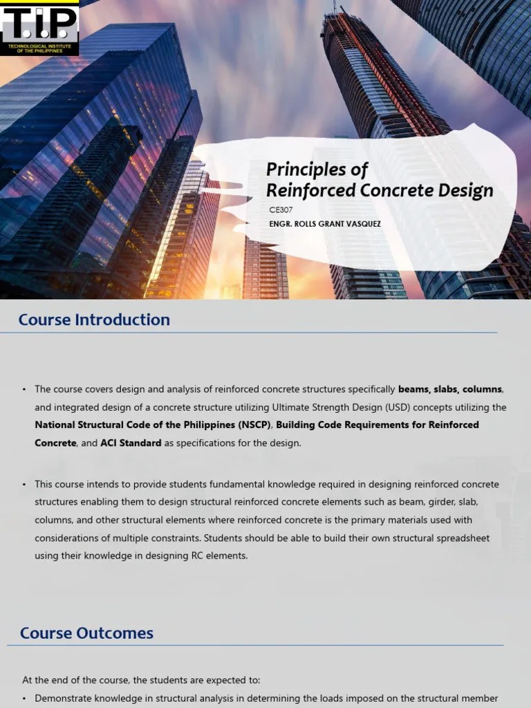 Module 1.1 Introduction To RCD | PDF | Concrete | Beam (Structure)
