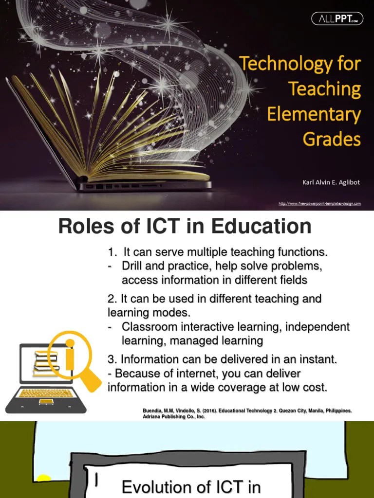 History Of Instructional Materials And Roles Of ICT And Computers | PDF
