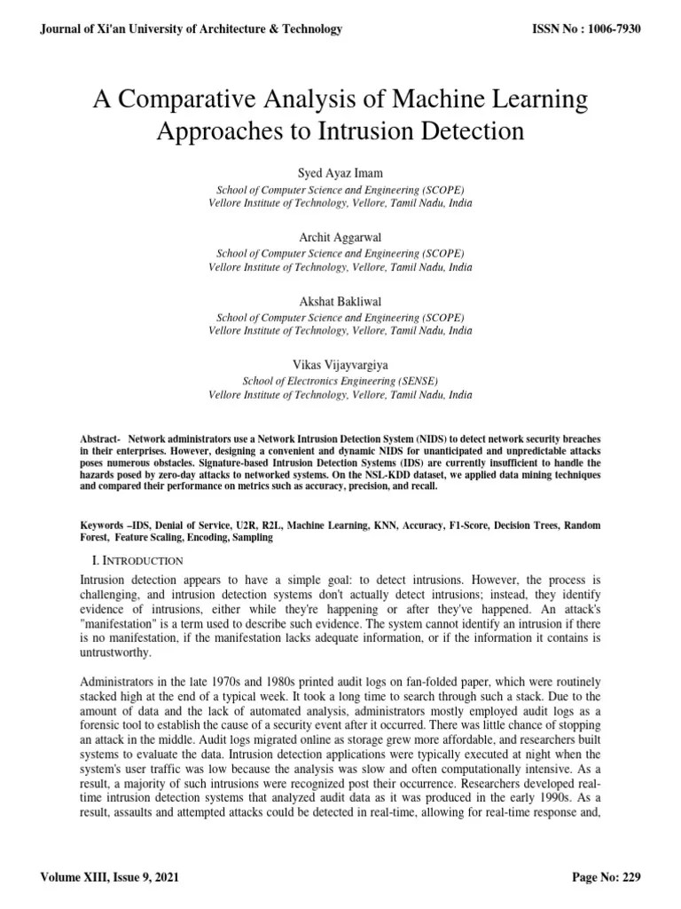 A Comparative Analysis Of Machine Learni | PDF | Support Vector Machine ...