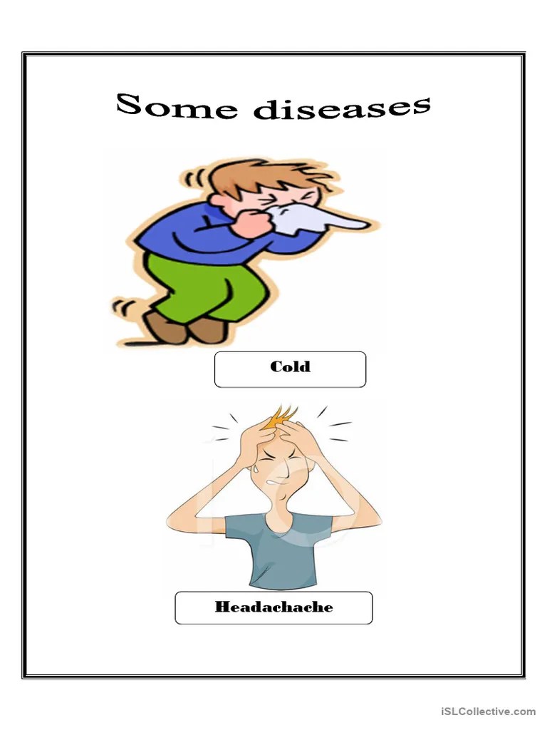 Diseases Vocabulary | PDF