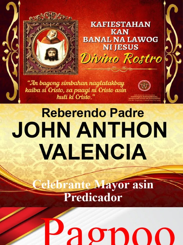 Divino Rostro Completed | PDF