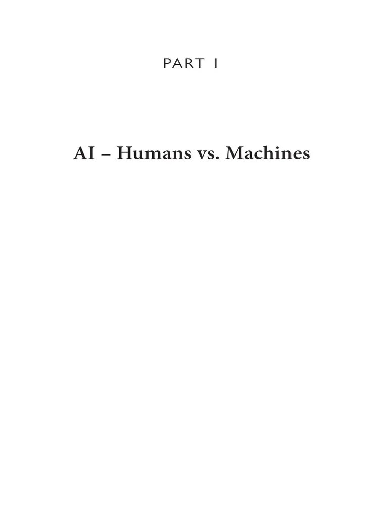 Artificial Intelligence AI When Humans A | PDF | Artificial ...