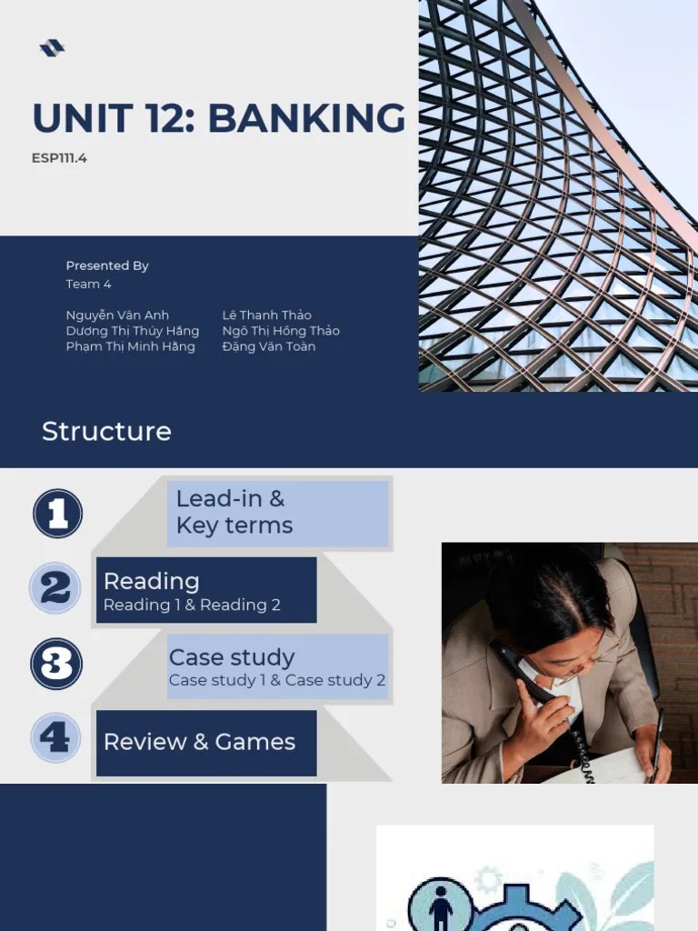 Unit 12 - Banking | PDF | Transaction Account | Banks