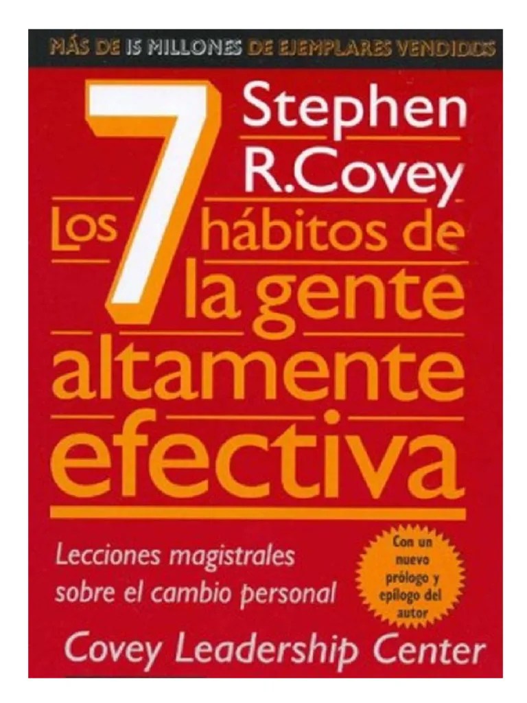 Los 7 Habitos De La Gente Altamente Efectiva Stephen Covey | PDF