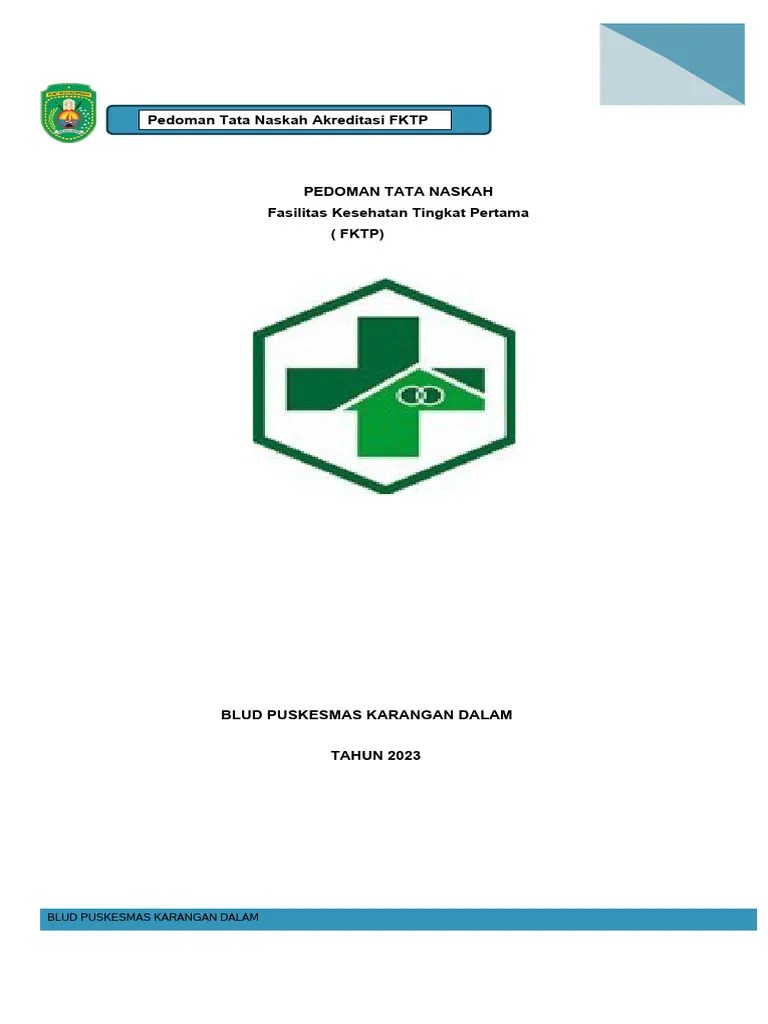 Tata Naskah Dinkes - Edisi Revisi 2023 | PDF
