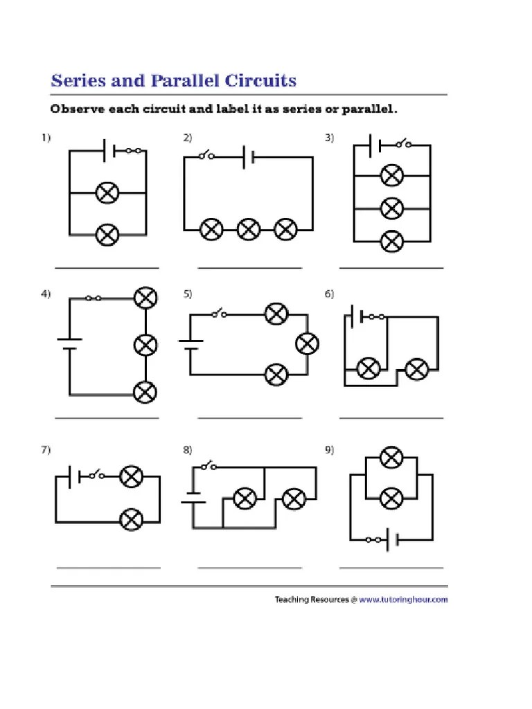 Series And Parallel Circuit | PDF