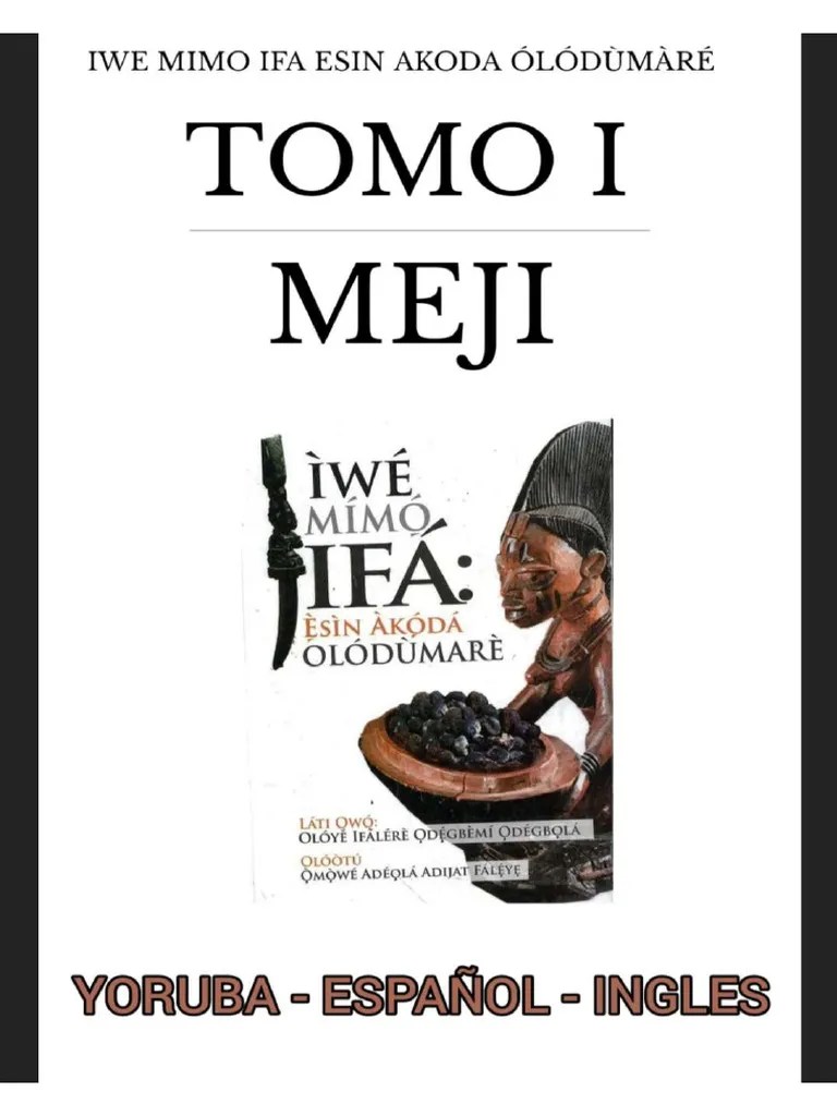 Iwe Mimo Ifa Tomo 1 Meji | PDF