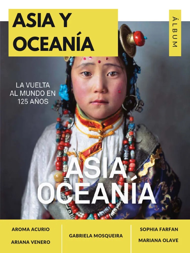 Asia Y Oceania Album Trabajo Grupal | PDF