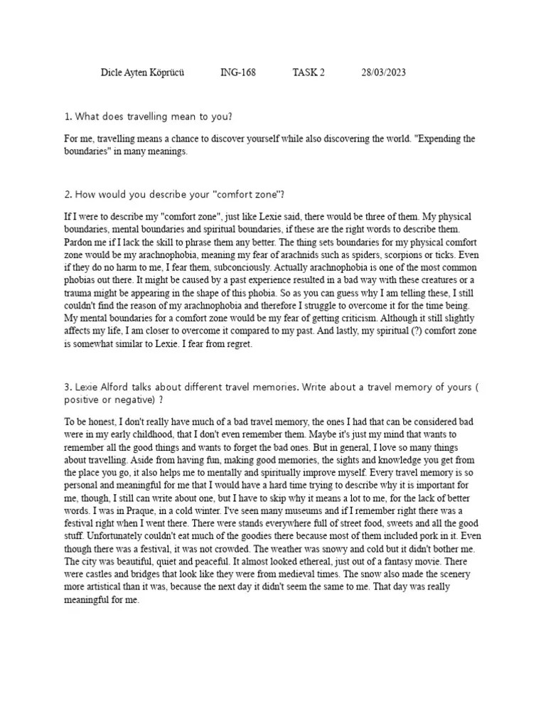 English Homework | PDF