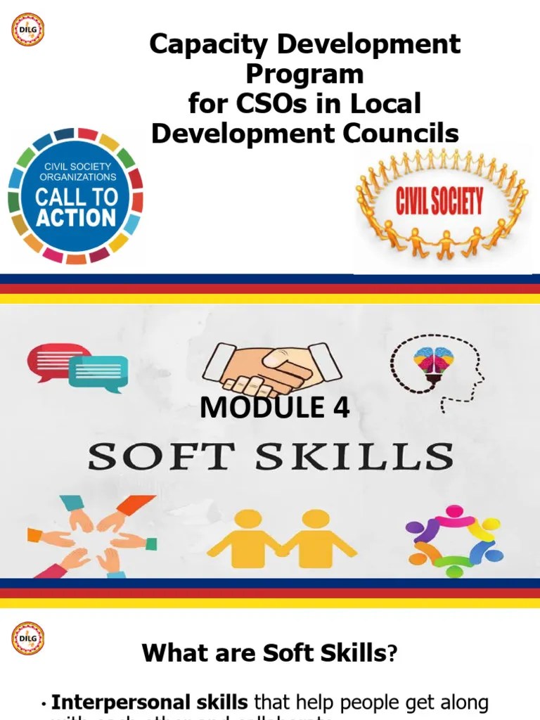 Module 4 Soft Skills | PDF | Communication | Skill