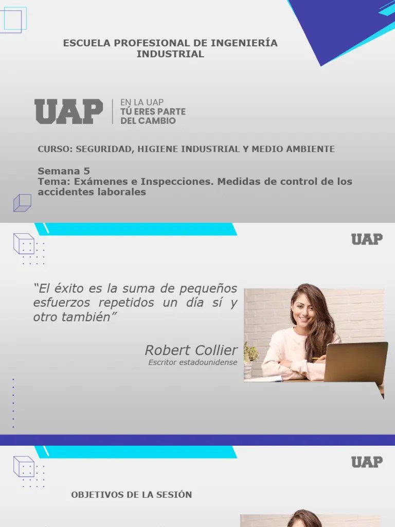 Seguridad, Higiene Industrial Y Medio Ambiente Semana 5 | PDF | Derecho Laboral