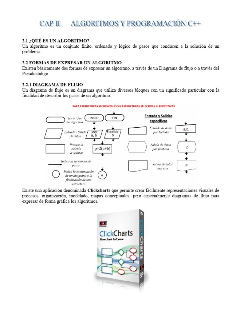 Cap 2 Algoritmos Y Programació C 1-2023 | PDF | C ++ | Programación De ...